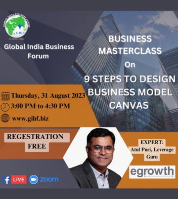 GIBF Master Class - 9 steps to design your Business Model Canvas