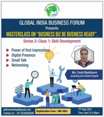 GIBF Master Class - Masterclass On Business Biz Business Ready