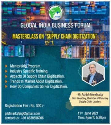 GIBF Master Class - Masterclass On Supply Chain Digitization