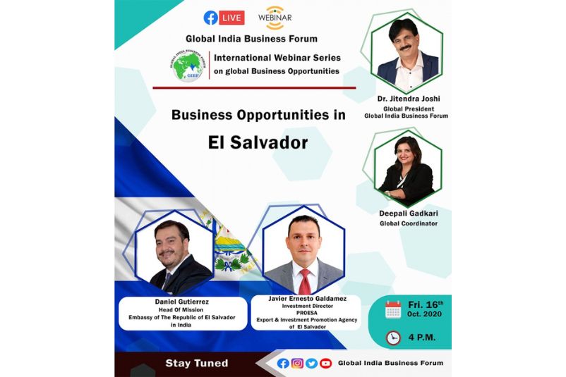 GIBF Country Connect Webinar 2020 - Business Opportunities In El Salvador