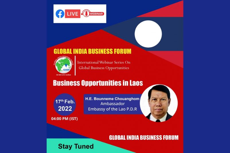GIBF Country Connect Webinar 2022 - Business Opportunities in Laos