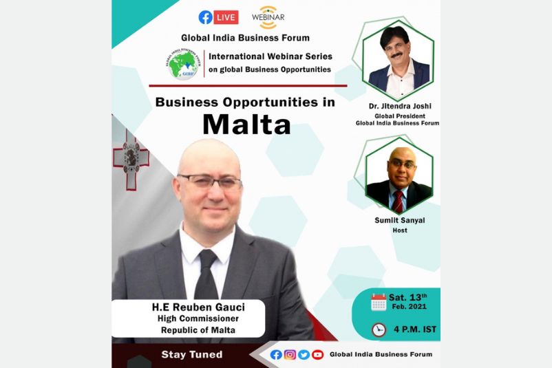 GIBF Country Connect Webinar 2021 - Business Opportunities in Malta