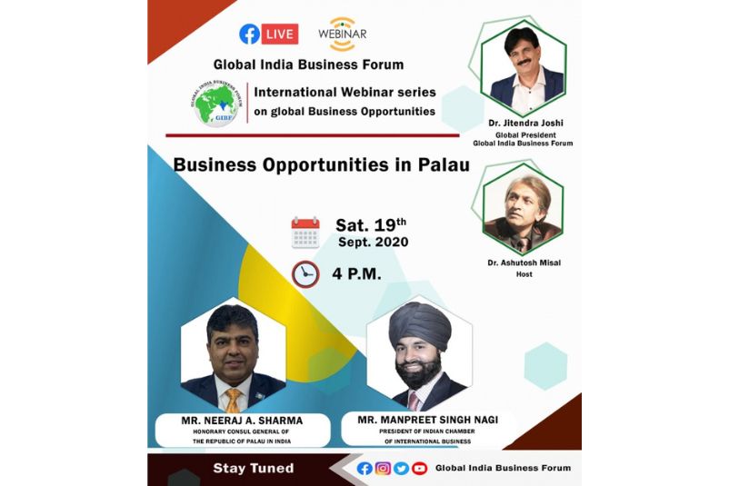 GIBF Country Connect Webinar 2020 - Business Opportunities in Palau