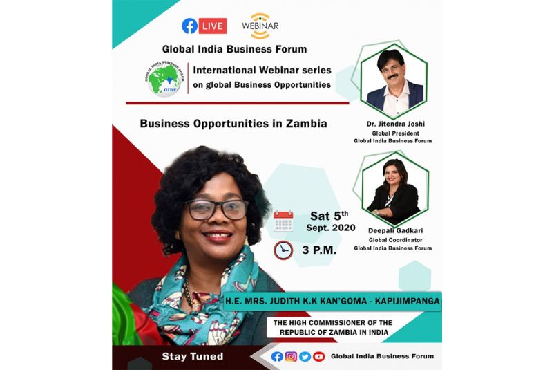 GIBF Country Connect Webinar 2020 - Business Opportunities in Zambia
