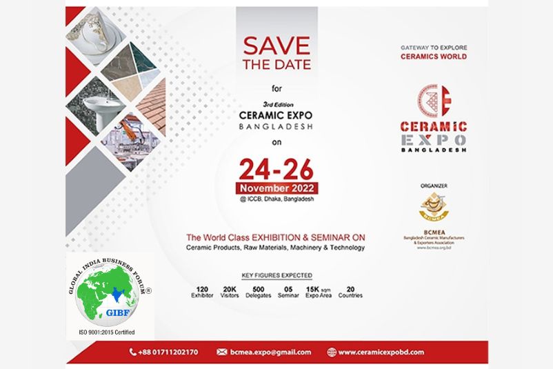 GIBF Collaborative Past Events - 2022 - Ceramic Expo Bangladesh 2022