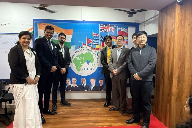 Traditional felicitation ceremony