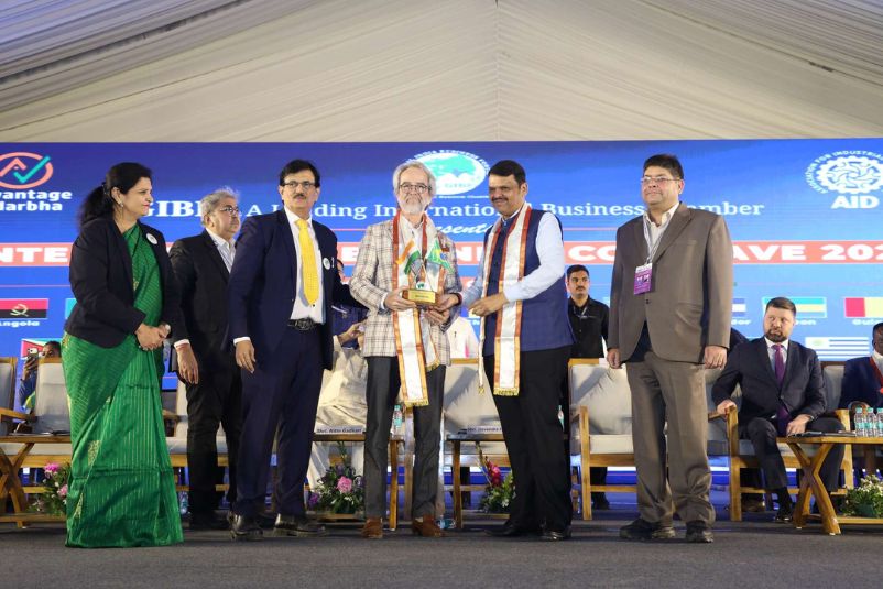 MSME leaders receiving awards