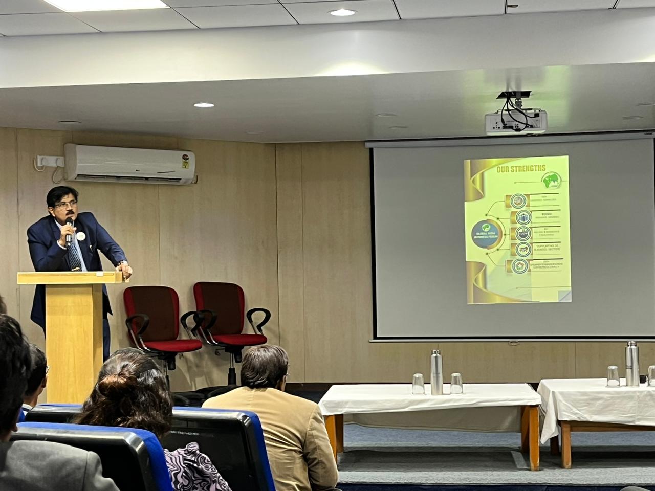 GIBF event promoting bilateral trade and investment between India and Belarus