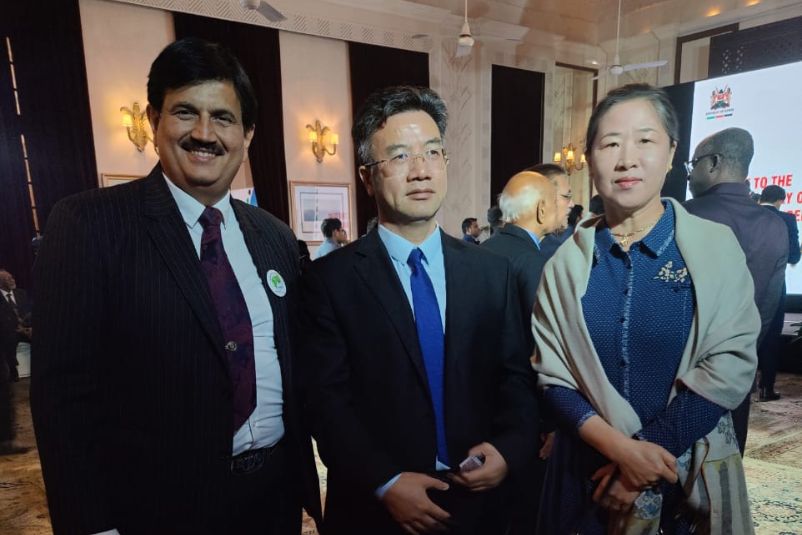 GIBF team attending Kenya National Day celebration in New Delhi 2024