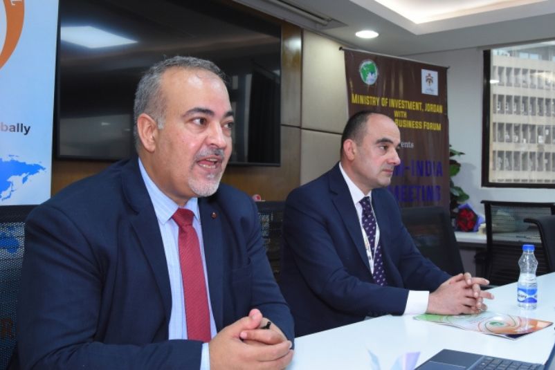 Business collaboration meeting between GIBF and Jordan delegation