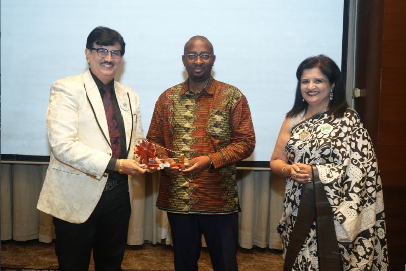 Participants taking part in the 2nd India–Africa Business Conclave