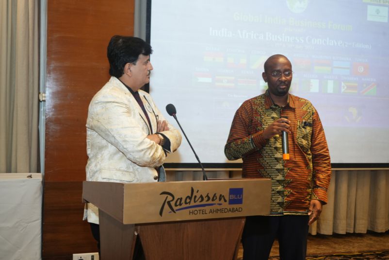 Industry experts and policymakers at the India–Africa Business Forum