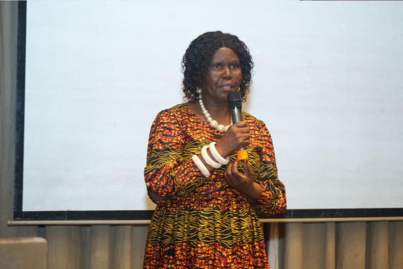 Speakers addressing the audience at the India–Africa Business Conclave 2nd edition