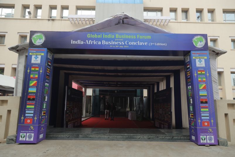 GIBF delegates at business meeting with Embassy of Fiji officials in New Delhi