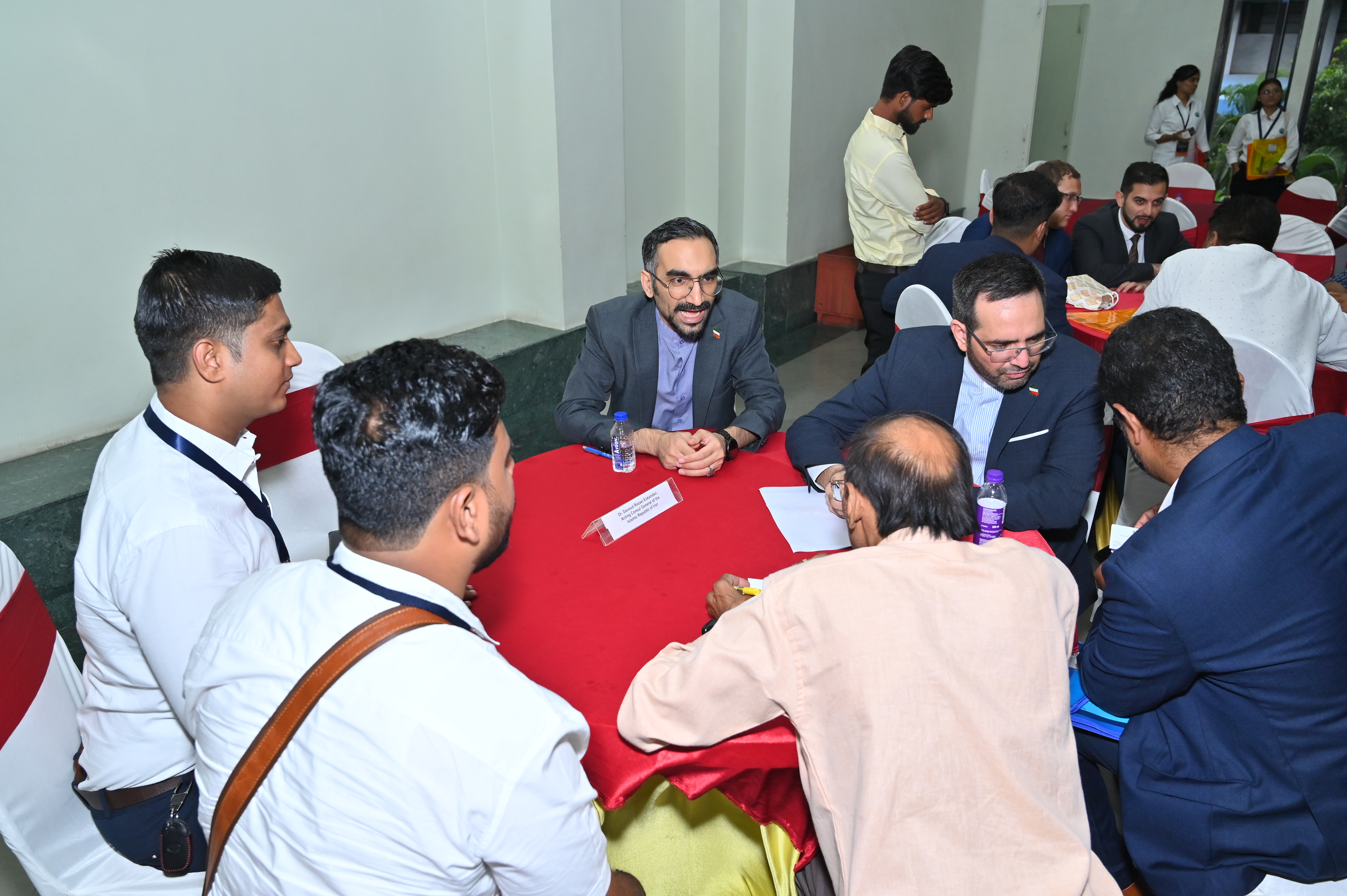 Panelists engaging in dialogue on India–Central Asia trade growth