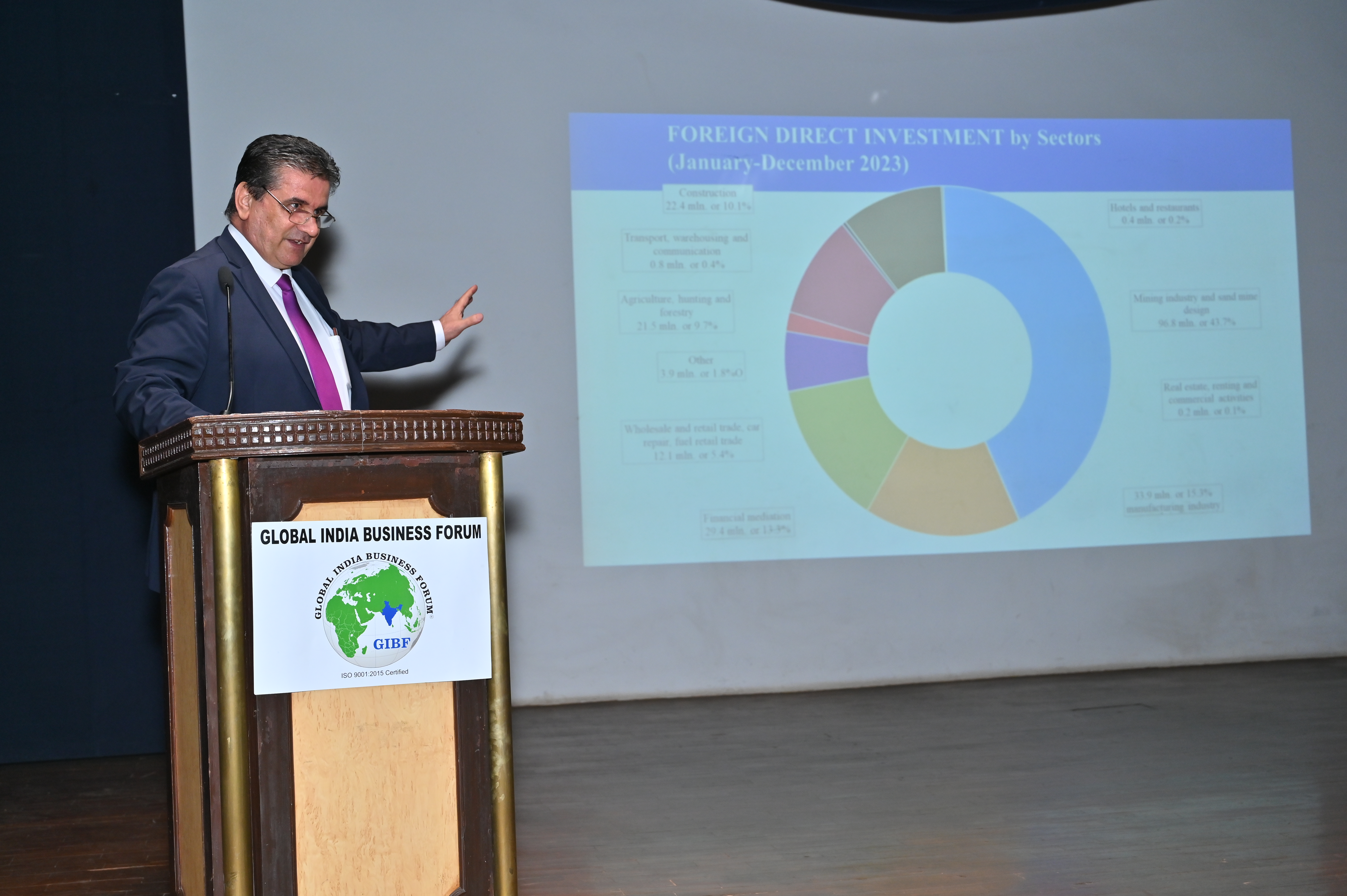 Business cooperation meeting between India, Armenia, Russia, Iran, and Tajikistan