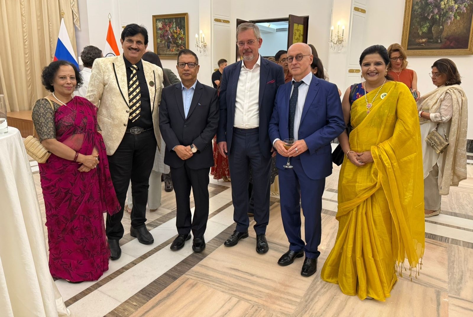 GIBF Past Events 2025 -  India-Russia Trade Expansion: GIBF Recognized at Farewell Event for Mr. Alexander Rybas