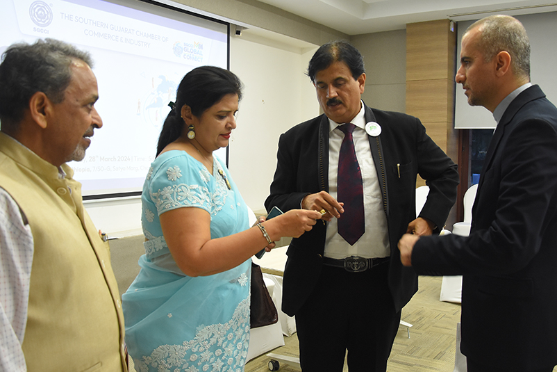 Ambassadors and officials at SGCCI and GIBF’s global networking night