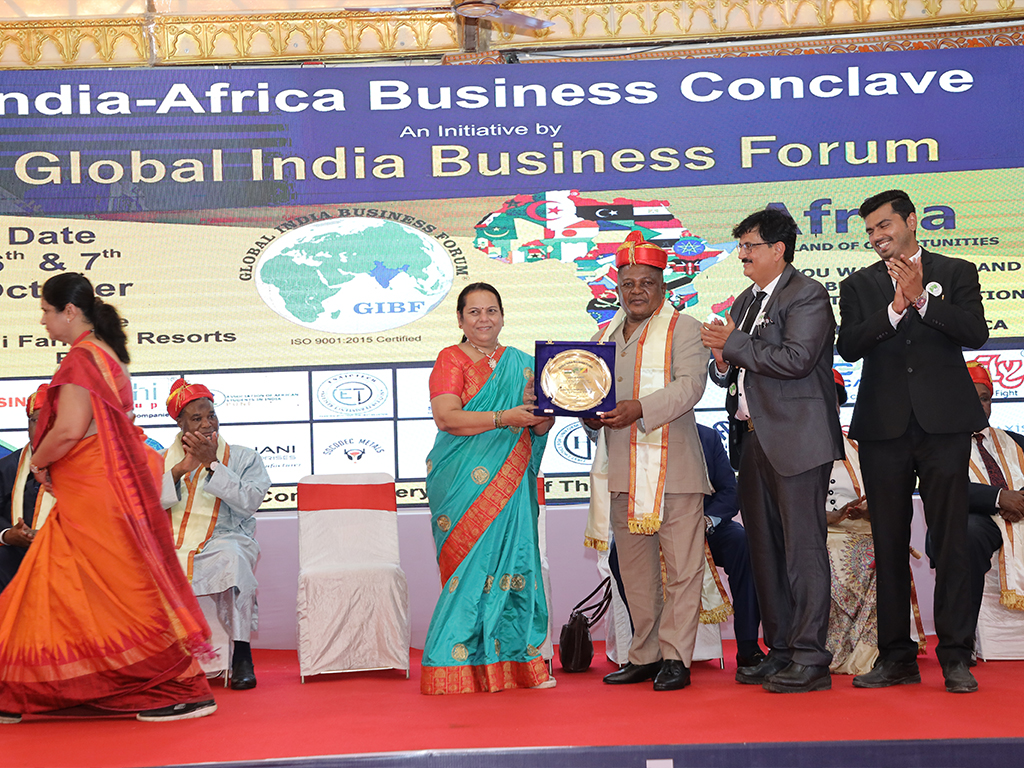 GIBF honors Ethiopian Ambassador at website inauguration event