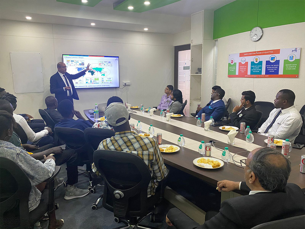 Ethiopian Ambassador and Indian entrepreneurs at website launch function