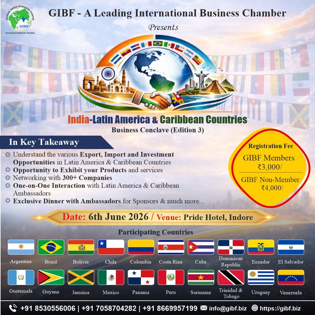 India–Latin America and Caribbean (LAC) Countries Business Conclave (Edition 3), Indore