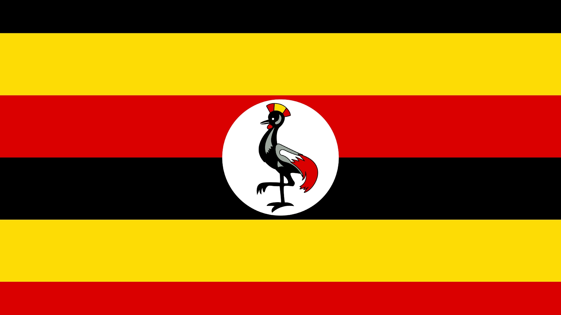 Celebrating with Latin Countries - Uganda Flag