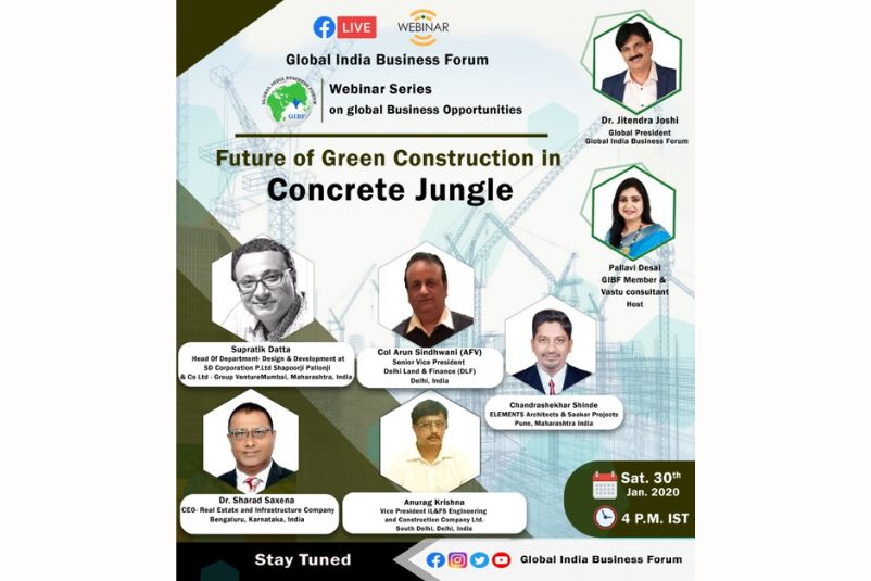 GIBF Sectorwise Webinar 2021 - Future of Green Construction in Jungle