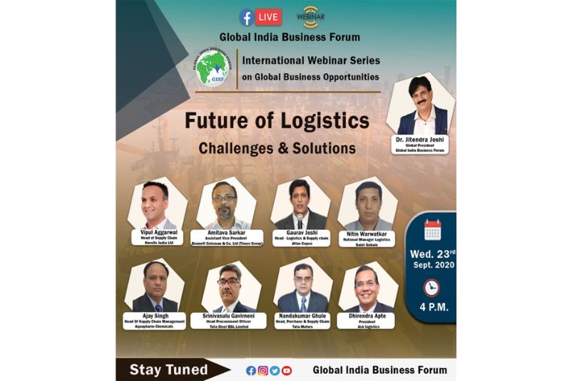 GIBF Sectorwise Webinar 2020 - Future of Logistics Challenges and Solutions