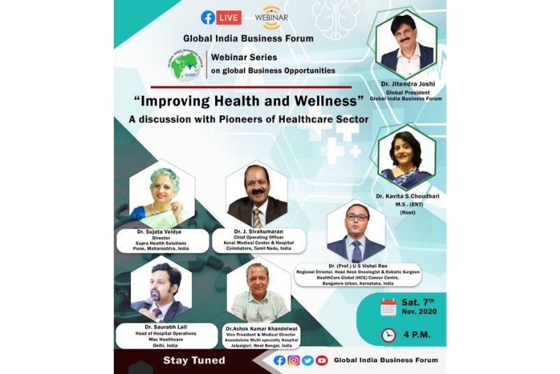 GIBF Sectorwise Webinar 2020 - Improving Health and Wellness