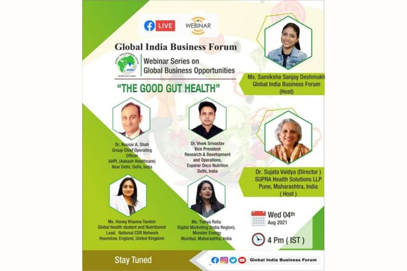 GIBF Sectorwise Webinar 2021 - The Good Gut Health
